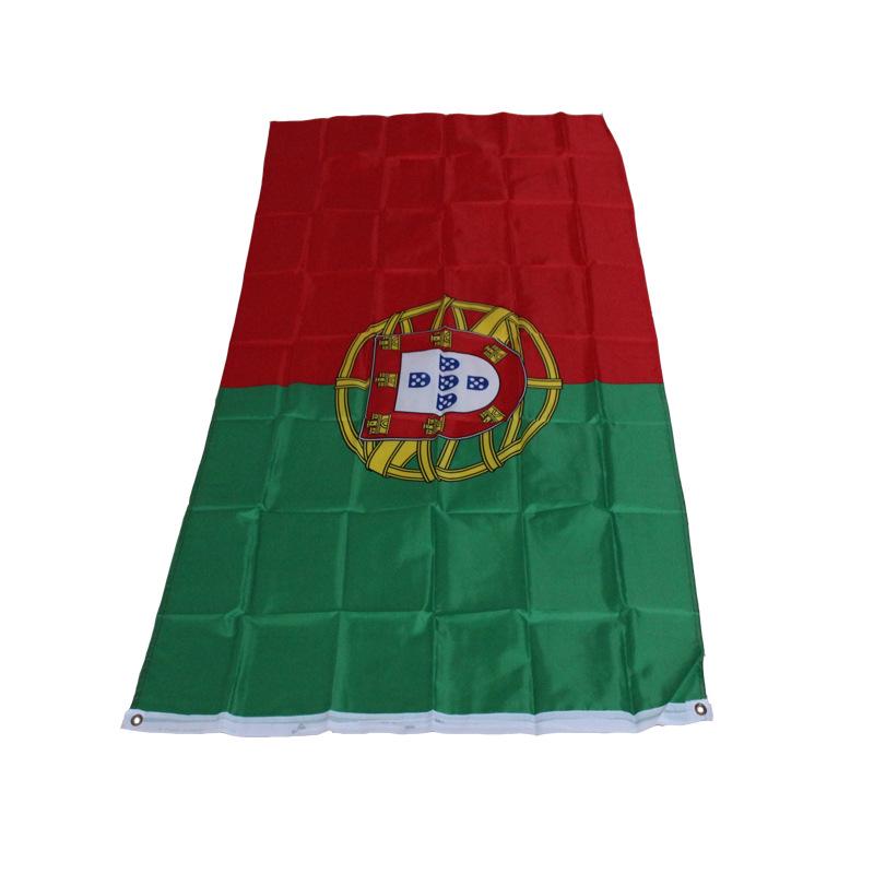 90 X150cm 3x5 Portugal Flag Portuguese Republic Banner Country Pennant Happy Gifts Polyester