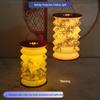 Creative Foldable Luminous Lantern for Festivals: Yuanxiao, Mid-Autumn, & New Year.