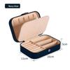 Portable Travel Girl Jewelry Storage Box, Necklace, Ring and Earring Storage Box, Double-layer Home Accessory Box, Jewelry Box
