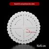 EVA Foam Craft Weaving Discs: Round, Square, White Winding Discs