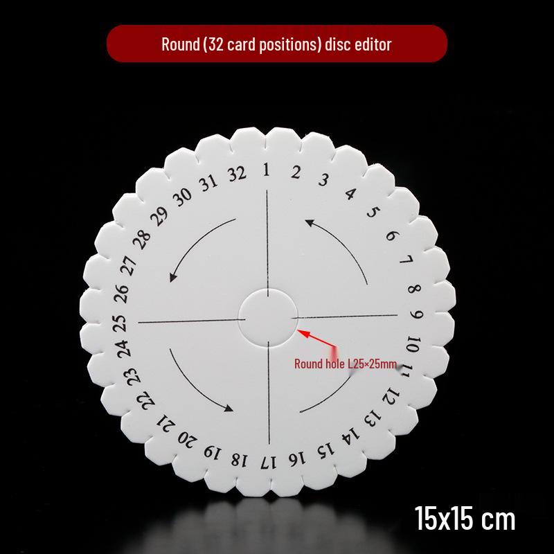EVA Foam Craft Weaving Discs: Round, Square, White Winding Discs