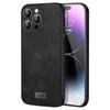 SULADA For iPhone 15 Pro Max PU Leather+TPU+PC Phone Case Shockproof Back Cover