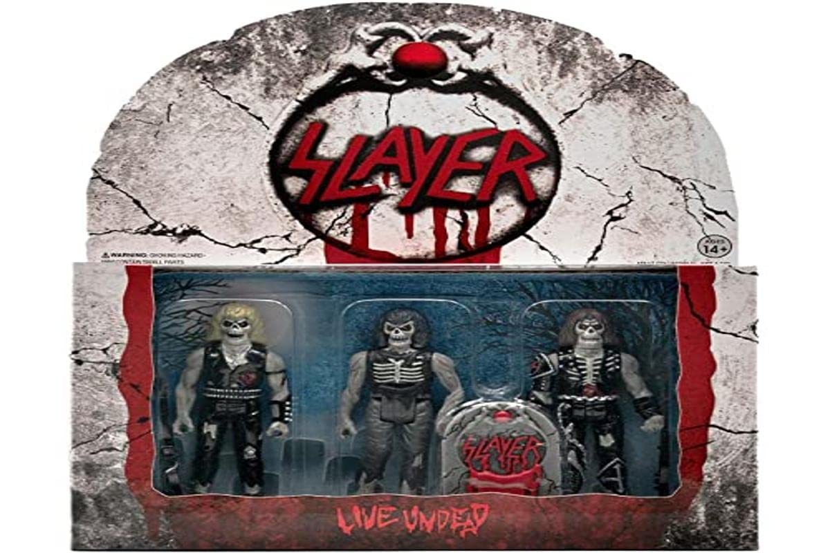 

Набор из 3 фигурок-реакций Slayer Live Undead от Super7