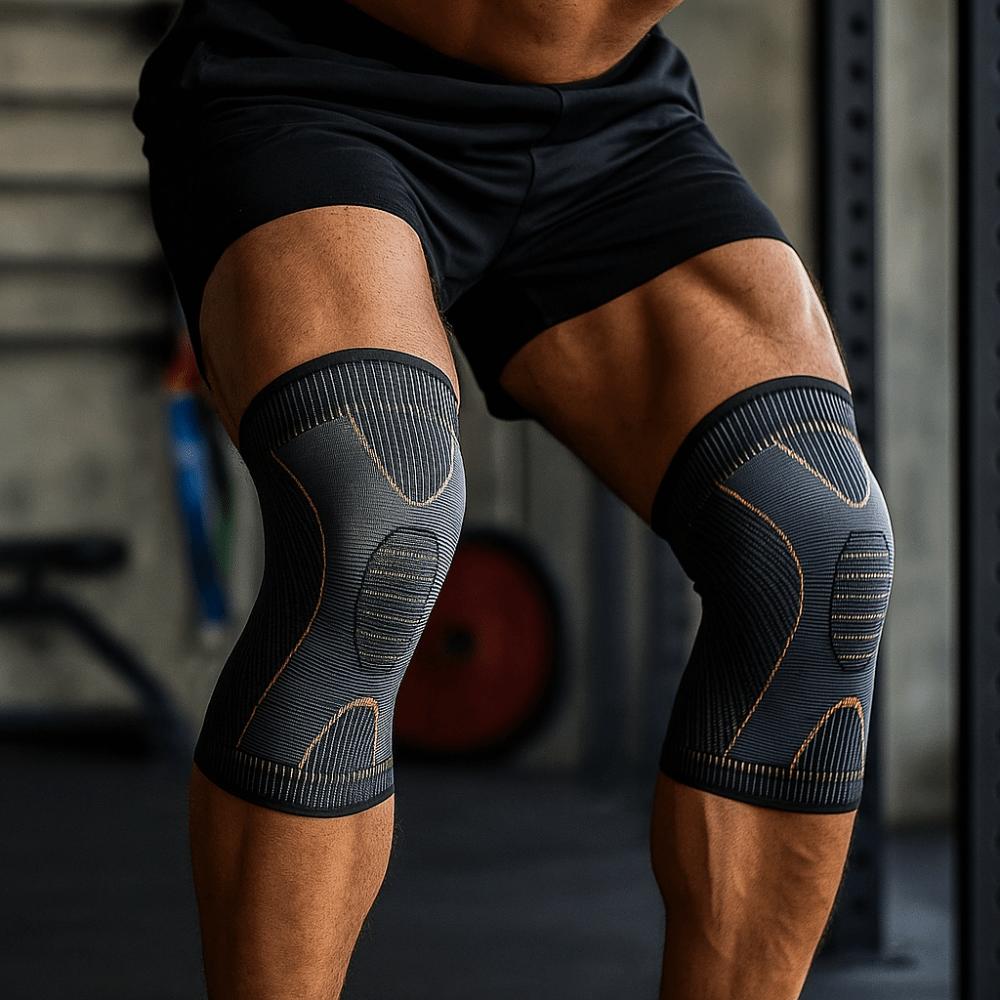 Patella Protector Running Knee Brace Fiber Badminton Knee Brace Patella Protect Band Jumper