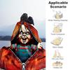 1PC Child's Play Chucky Outdoor Flannel Throw Blanket - HD Printed Lightweight Soft Warm All-Season Blanket for Sofa, Bed, Travel, Camping 109