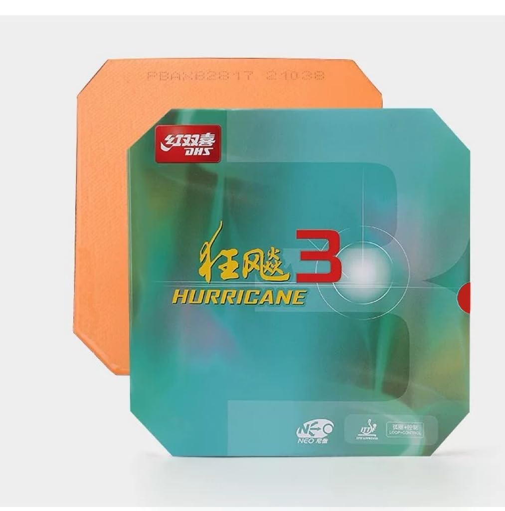 NEO version Kyohyo 3 Kyohyo 3 Table Tennis Rubber Sticky (Red, 40/2.1) [Used]