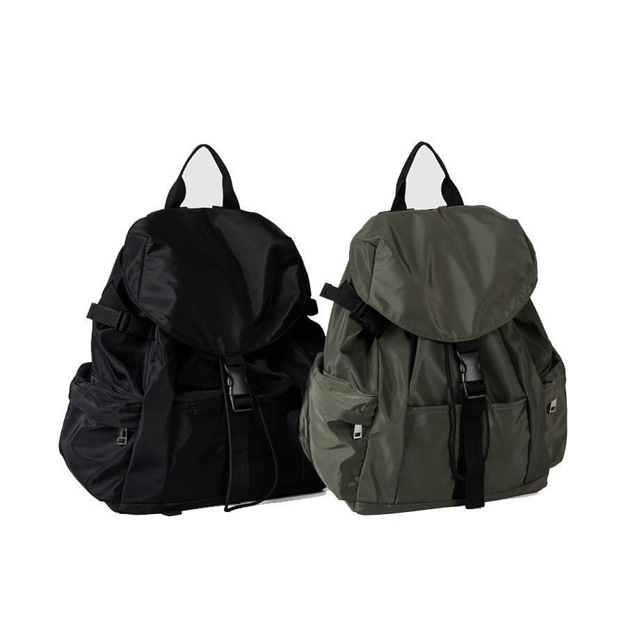 Korean version nylon lightweight and versatile double-shoulder bag large capacity with multiple pockets casual commuter backpack