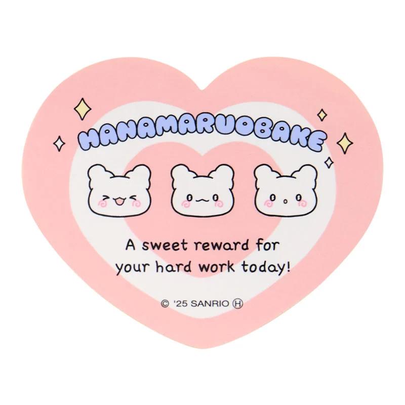 Sanrio HANAMARU OBAKE Set of 2 Stickers ( Pastel Sweets Pop Pink ) Japan NEW