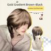Handsome Anime Cos Wig Siamese Cat Short Gradient Hair Wolf-Tailed Mullet Head Wigs  for Boys