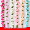 Silk Flower Vine for Air Conditioner and Heating Pipe Decoration