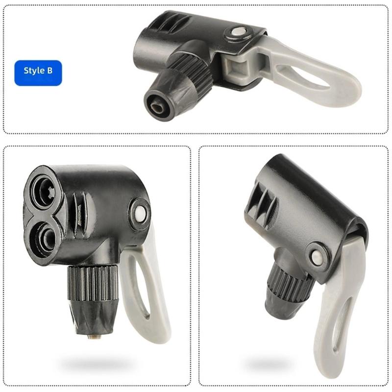 Multipurpose Air Pumps Nozzle Bicycles Pumps Nozzle Hose Adapter for Sports Equipment Road Bike Pumps Replacement