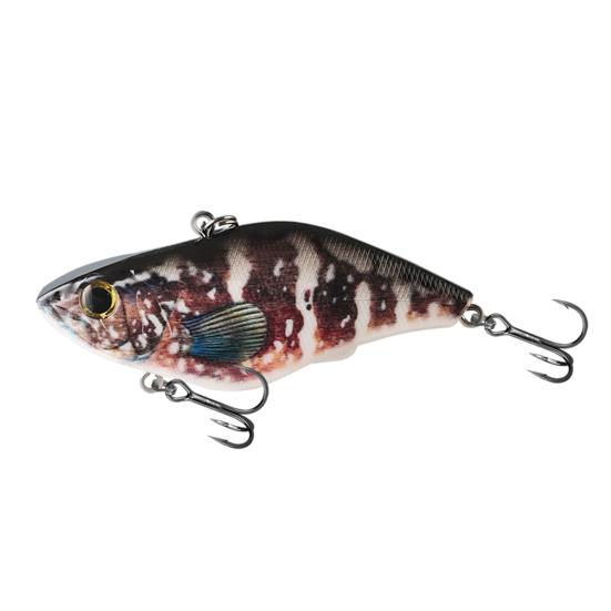 

7 см/17 г 3D друкована VIB рибальська приманка з гачками довге лиття жорсткої штучної приманки прісноводна морська форель окунь судак риболовля аксесуари