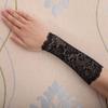 Summer Thin Lace Wrist Support - Women's Breathable Scar Cover Tattoo Sun Protection Gloves