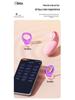 Deba Whispering Whale Tragbarer Vibrator - Lustvoller, Leiser und Flirtender Weiblicher Begleiter
