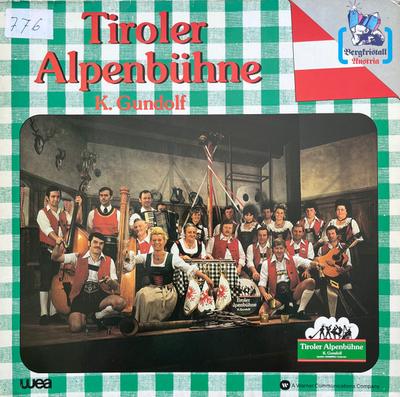LP Schallplatte K. GUNDOLF - Tiroler Alpenbühne WEA38017 WEA 1978 Österreich Folk Gebraucht