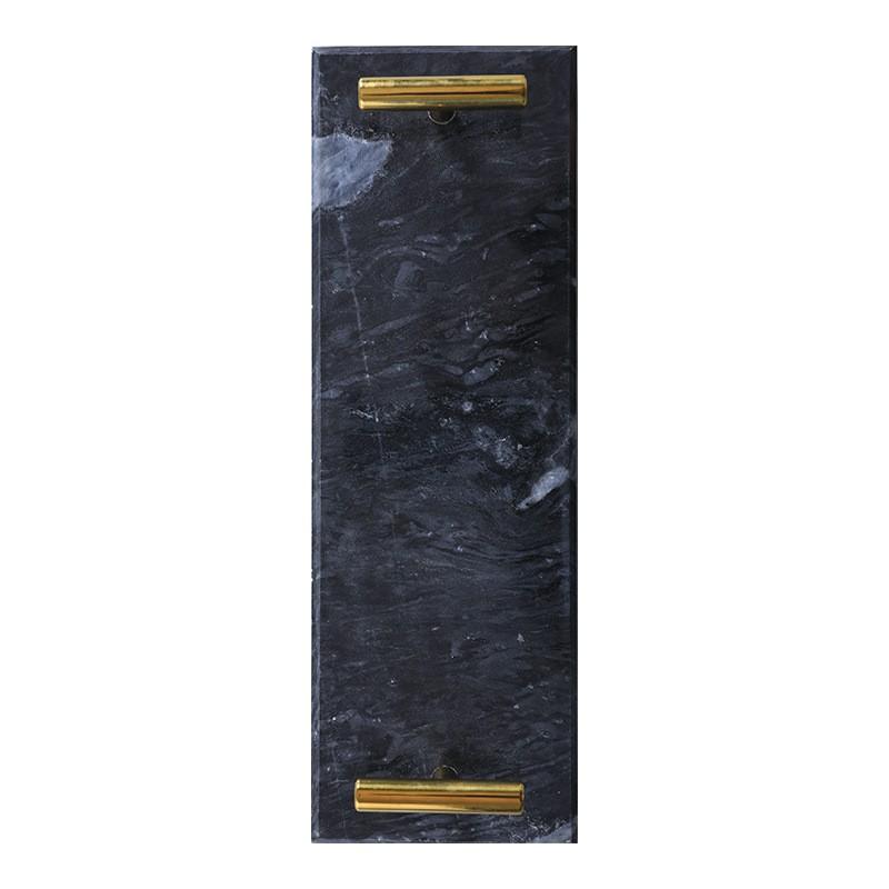 Marble Serving Tray Square Modern Minimalist Hotel Restaurant Coffee Tea Dessert Display
