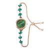 Temperament Watch Women's Trend Simple Temperament Wind Clover Bracelet Women's Watch Diamond Watch Pull Bracelet