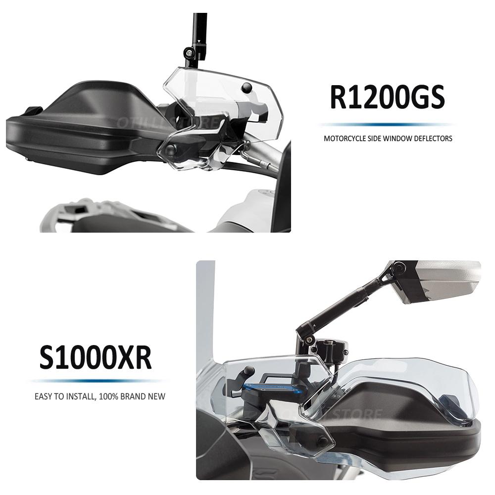 R1250GS R1200GS For BMW R 1200 1250 GS ADV HP S1000XR S1000 XR Motorcycle Steering Wheel Handlebar Deflectors Wind Shield Screen