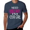 Mary Kay Im Your Girl Mary Kay Tshirt Basic Crew Neck Short Sleeve Top