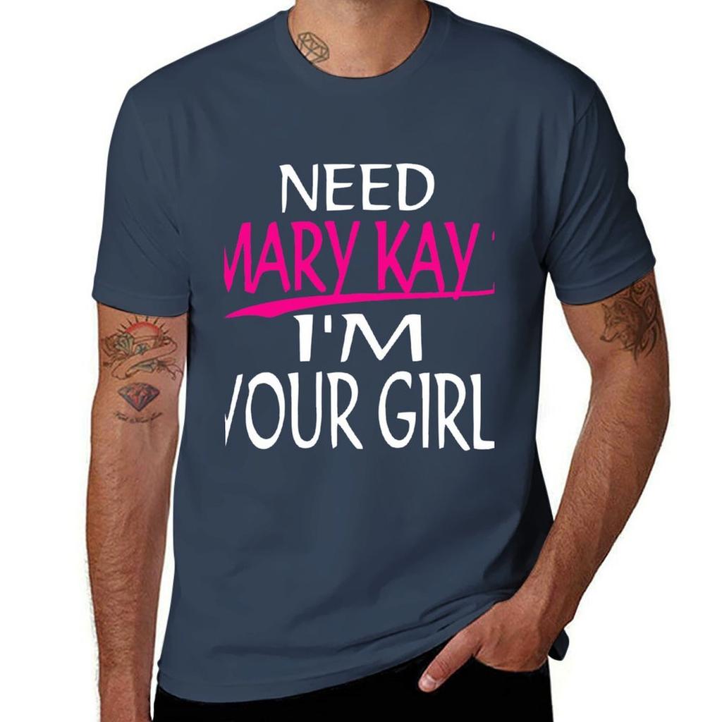 Mary Kay Im Your Girl Mary Kay Tshirt Basic Crew Neck Short Sleeve Top
