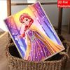 Disney Pearl Painting Princess Anna DIY Pearl Art Pearl Painting Kit Pearl Art Painting Wall Suitable for Home Office Decoration Handmade Gifts