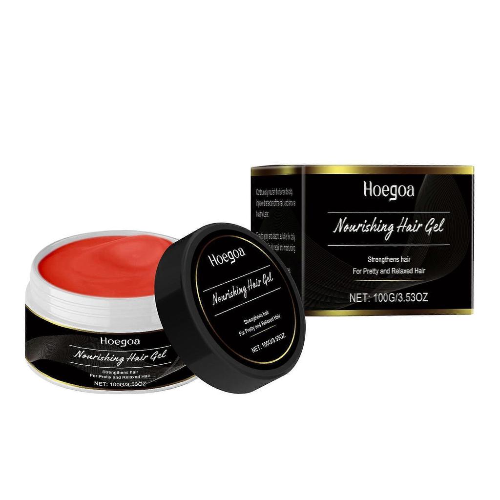 Moisturizing Hair Gel, Repairs Dry And Frizzy Hair, Leaving It Light, Refreshed, And Smooth.