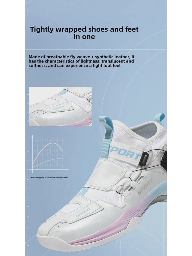 Crossing 2.0: Unisex Professional Badminton Shoes - Non-slip, Shock Absorbing, Breathable