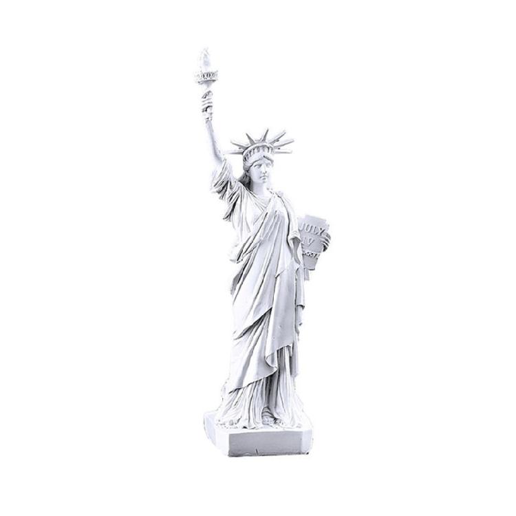 Ornament Unic Statuia Libertății de 12 inch cu Nuanță de Cupru pentru Cadouri și Petreceri