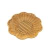 Imitation Rattan Plum Blossom Snack & Fruit Tray