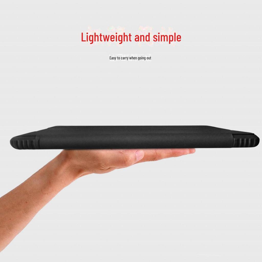 Beskyttelsesetui i skinn med magnetisk feste for Samsung Galaxy Tab S7/S8 Plus 12,4" nettbrett