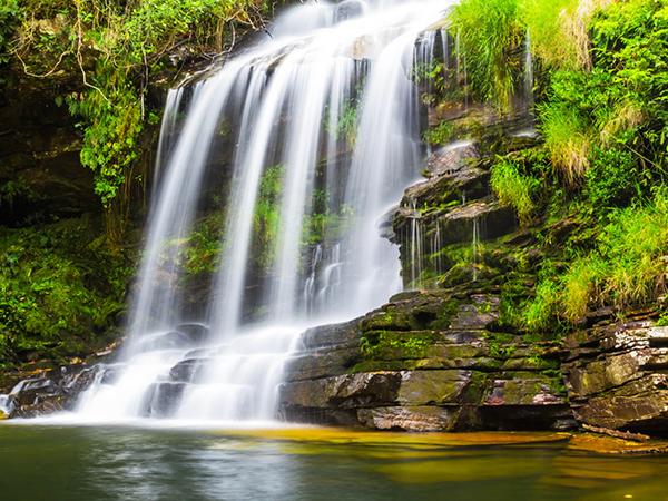 

Алмазная картина «Водопад», полная квадратная круглая Алмазная вышивка, весенний пейзаж, стразы, искусство, украшение дома Full Round 20x25CM
