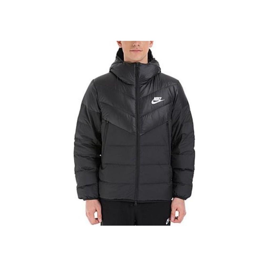 Nike Nsw Windrunner Down Fill Hooded Puffer Jacket Men Outerwear Black 928834-010