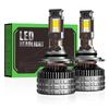 100W Four Copper Tube Led Car Light H7 High Power H1h11 Super Bright H4 Car Led Headlight 12V24V General Purpose Light