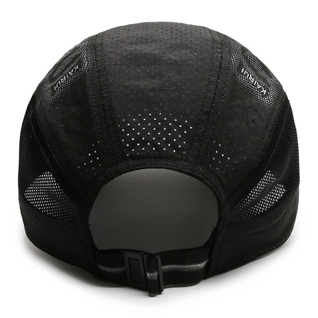 WHITE FANG Mesh Hunting Hat for Quick CA465 Sports, Running, Lightweight, Drying, Men's (Dark Gray)