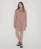 Eoboneoseu Four Suede Studded Mini Skirt [Pink]