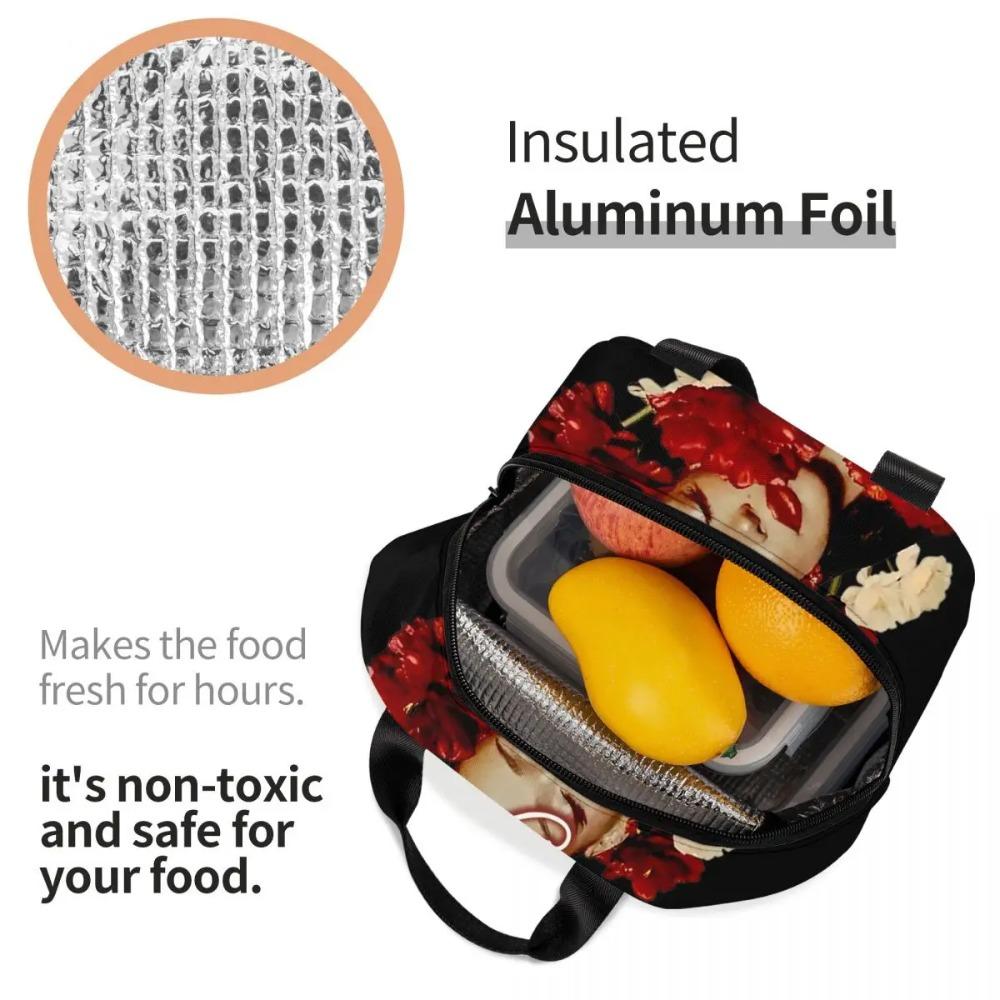 Ayliva 2024 Album Lieb Mich Insulated Lunch Bag for Kids School Cooler Thermal Food Box Tote Leakproof Lunch Boxes Container