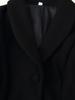 European and American style, new women's clothing, versatile fashionable lapel buckle pocket decoration long woolen coat