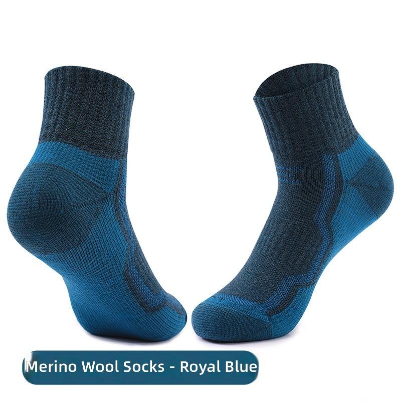Adult Crew Thickened Towel-Base Winter Hiking Climbing ODM Professional Athletic Seamless Socks Sweat-Absorbent Breathable