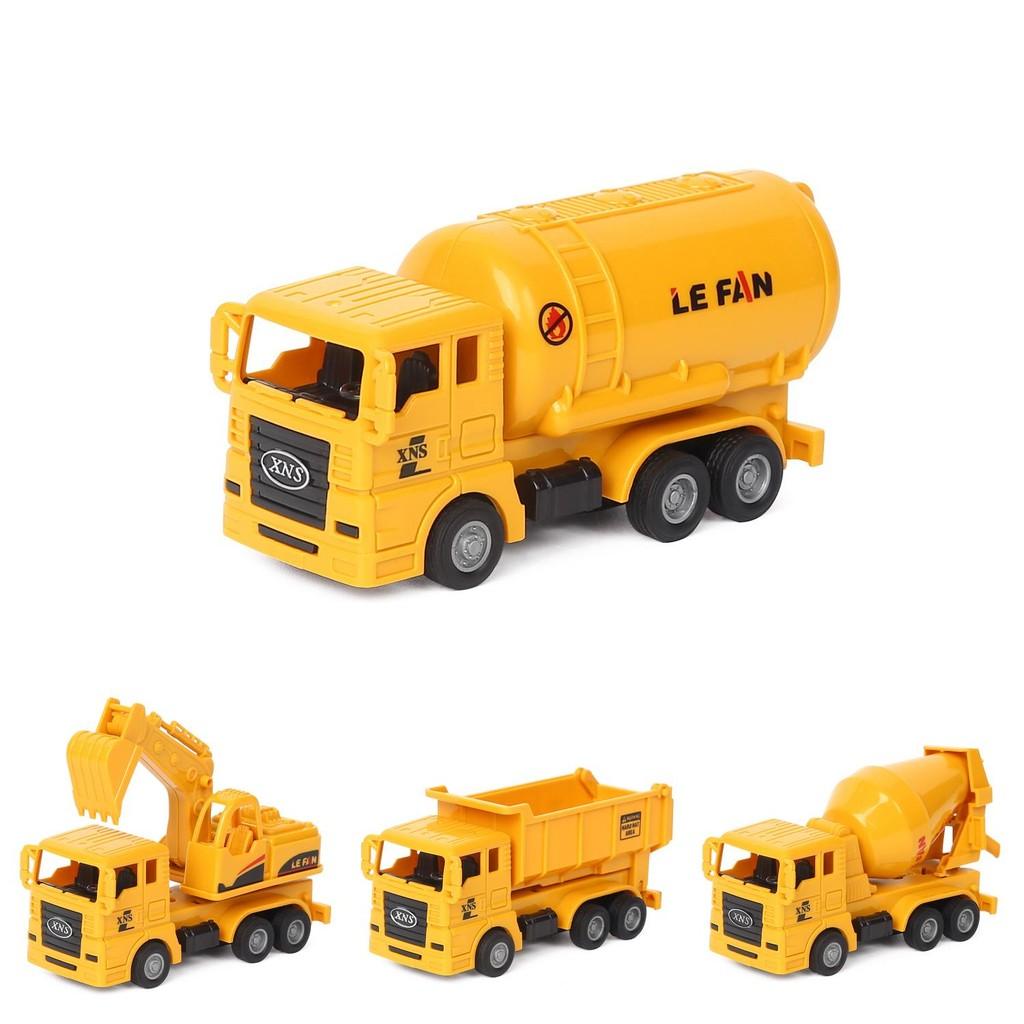 Dump Plastic Kids Truck And Excavator Inertial Toys For Play Interactive