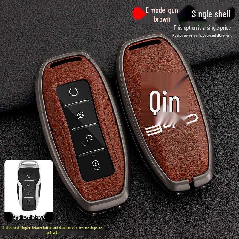 High-End Metal Shell Set for BYD Yuan, Song MAX, Qin 80, 18 Model, S7 Key Fobs
