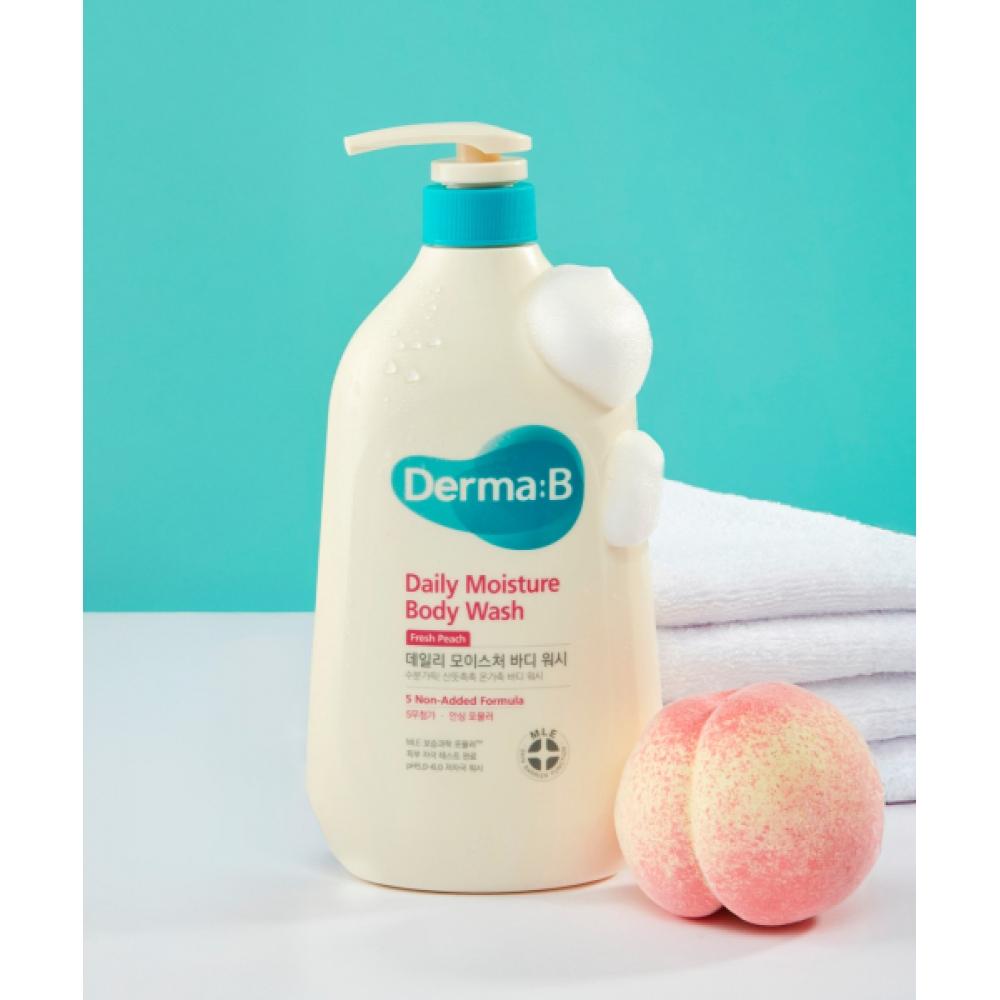 Dermab Daily Moisture Body Wash Fresh Peach 880ml NONE
