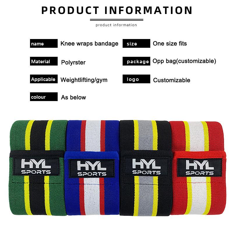 Bandages Knee Pads Squat Weight Wrap Pressure Tape Training Tape Fitness Cycling Sports Bandage Leggings Knee Band