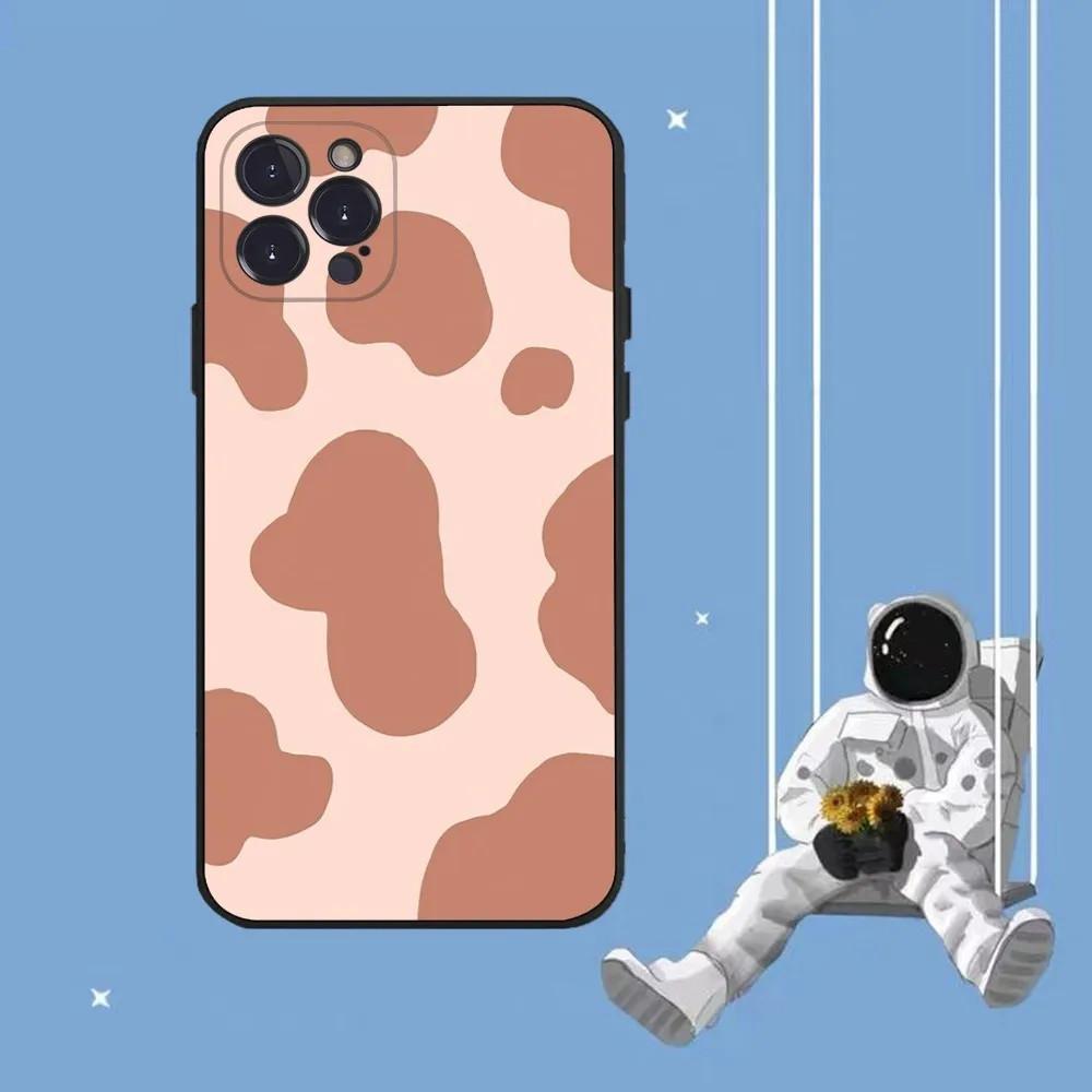 Dotyczy etui na telefon komórkowy iPhone14ProMax, etui na telefon komórkowy z nadrukiem w kolorze bydła, malowanie farbą do włosów, odporne na upadki