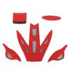 Helmet Padding Kit Sponge Shock Absorption Protective Mat for Motorcycle Bike Bicycle Riding