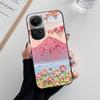 For OPPO Reno 10 5G Case CPH2531 Fashion Soft Silicone Back Cases for OPPO Reno10 Pro Plus CPH2521 Phone Cover etui Fundas Cute