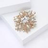 Women Glass Brooch Rhinestone Shining Boutique Decoration Badges Pins