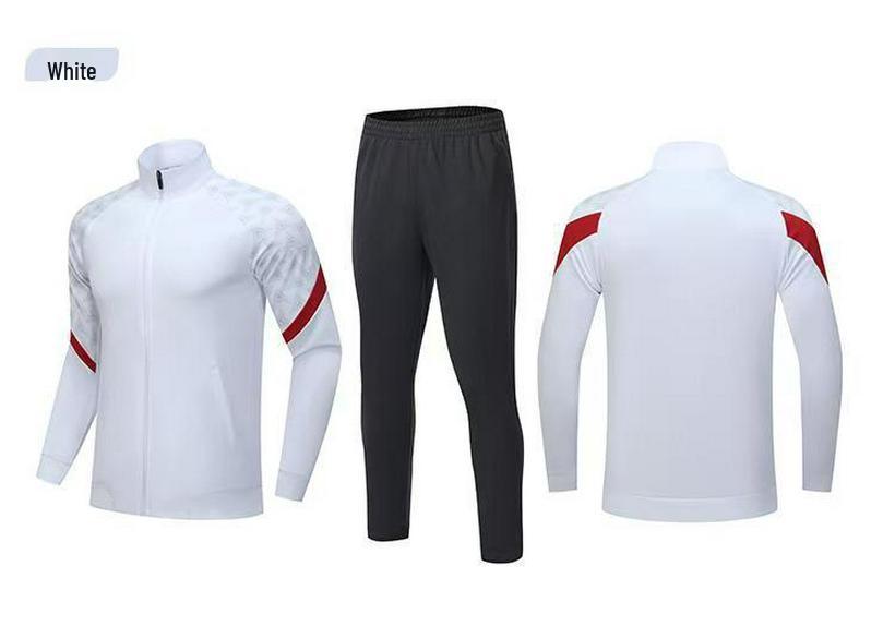 Unisex Casual Sportswear Set: Long Sleeve Zipper Jacket for Spring/Autumn Running & Training