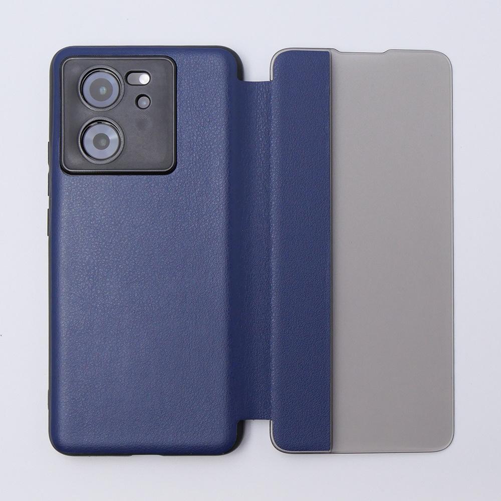 Case for Xiaomi 13T / 13T Pro, with Side View Flip, Blue