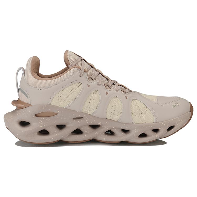 Li Ning Running Shoes Men's Low Top Brown/Gray ARHP259-4
