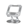 Universal 360° Rotating All-Metal Tablet Stand for Desktop Lifting, Folding, and Live Broadcasting